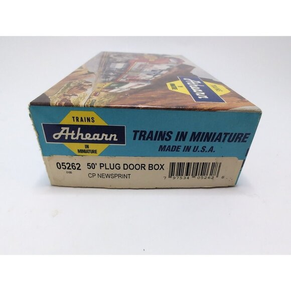 Athearn 05262 Canadian Pacific Plug Door Box Car #78000 HO Scale Model Train - Picture 16 of 16